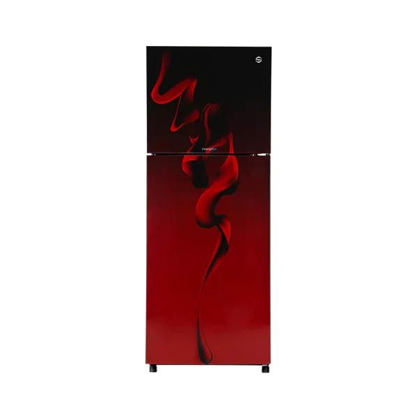 PEl Refrigerator 21850 Glass Door Maroon Prism