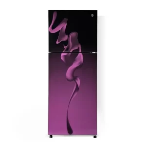 PEL Refrigerator 22250 Glass Door Purple