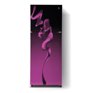 PEL Refrigerator Inverter 6450 Glass Door Ultra Curved Purple