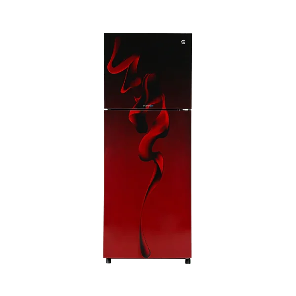 PEl Refrigerator 21850 Glass Door Maroon Prism