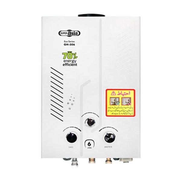 SUPER ASIA INSTANT GEYSER 506 NG 6LTR