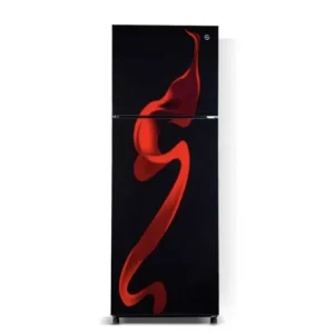 PEL Refrigerator 6450 Glass Door PMR Red