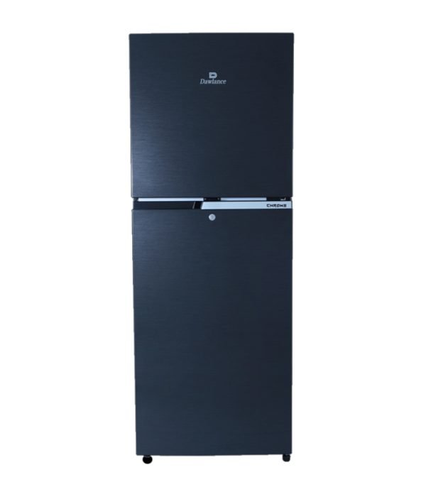 Dawlance Refrigerator 9140 Chrome Hairline Black