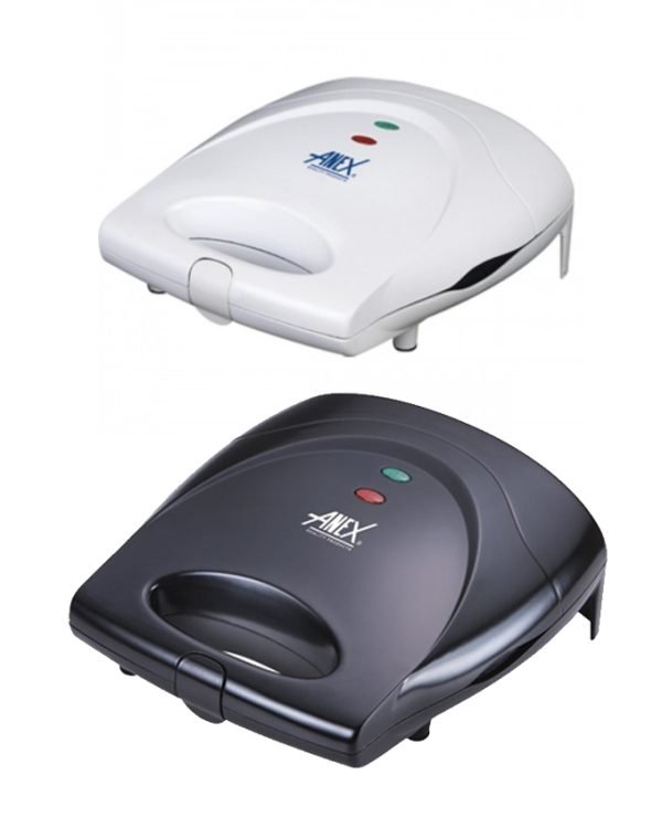 ANEX AG-1036 Deluxe Sandwich Maker-White 220-240 Volt 5060 Hz 750W