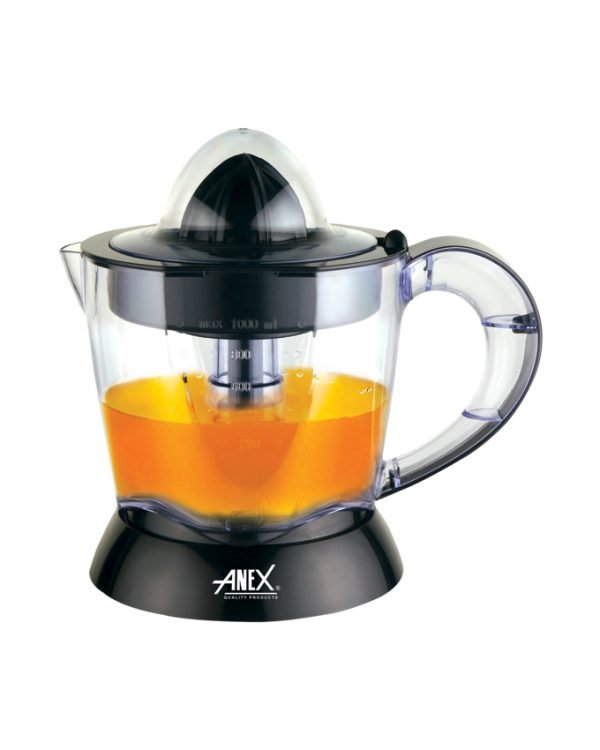 ANEX AG-2055 Deluxe Citrus Juicer-Black 220-240 Volt 50/60 Hz 40 Watts