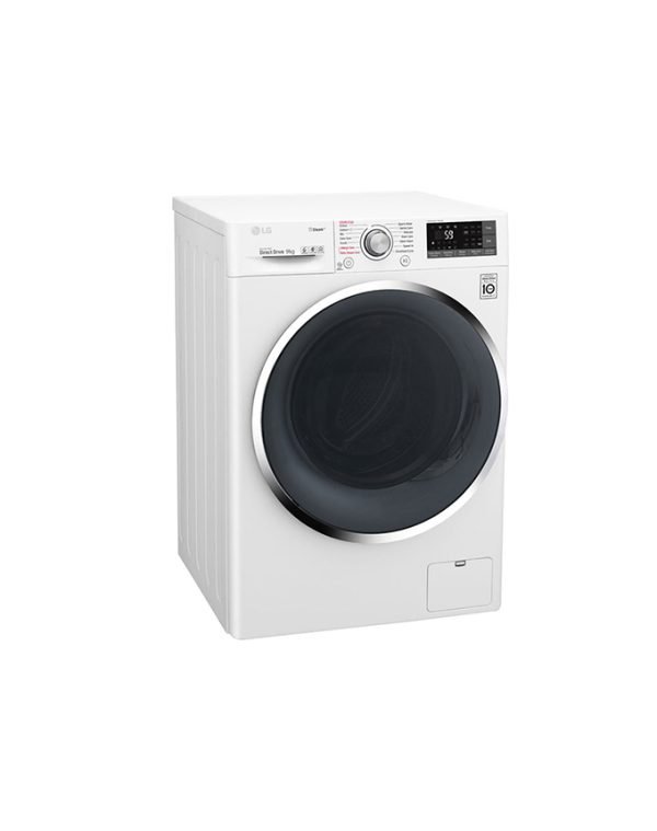 LG F4J6VYP2W DD Motor Front Load Washer White 9kg - Image 4