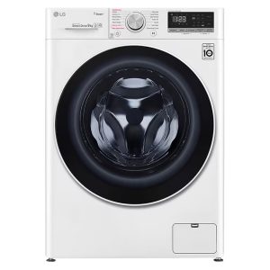 LG F4V5VYP0W DD Motor Front Load Washer Steam White 9kg
