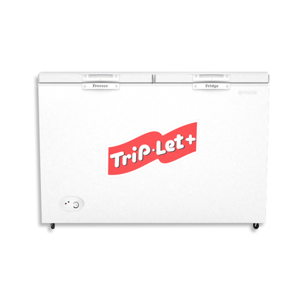 Waves WDF-315 TRIPLET Deep Freezer D/DOOR (15CFT)