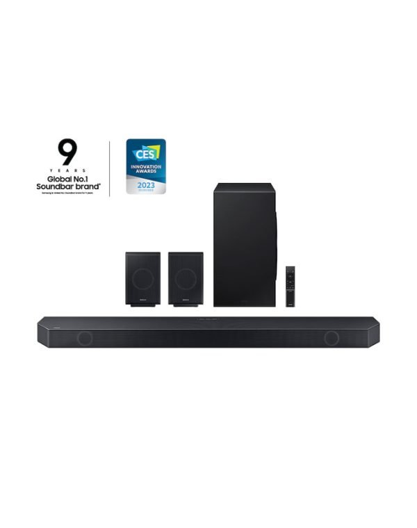 SAMSUNG HW-Q990C 11.1.4ch Soundbar Wireless Dolby Atmos Rear Speakers (2023)