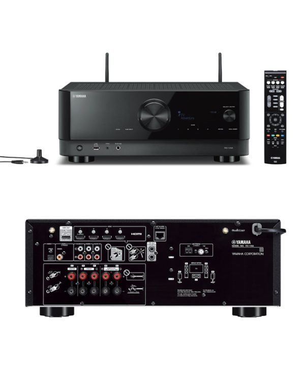 YAMAHA RX-V4A 5.2-Channel AV Receiver with 8K HDMI and MusicCast