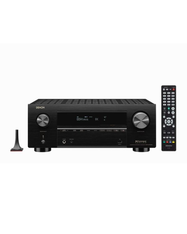 DENON AVR-X3700H (2020 Model) 9.2ch 8K AV Receiver with 3D Audio, Voice Control and HEOS® Built-in