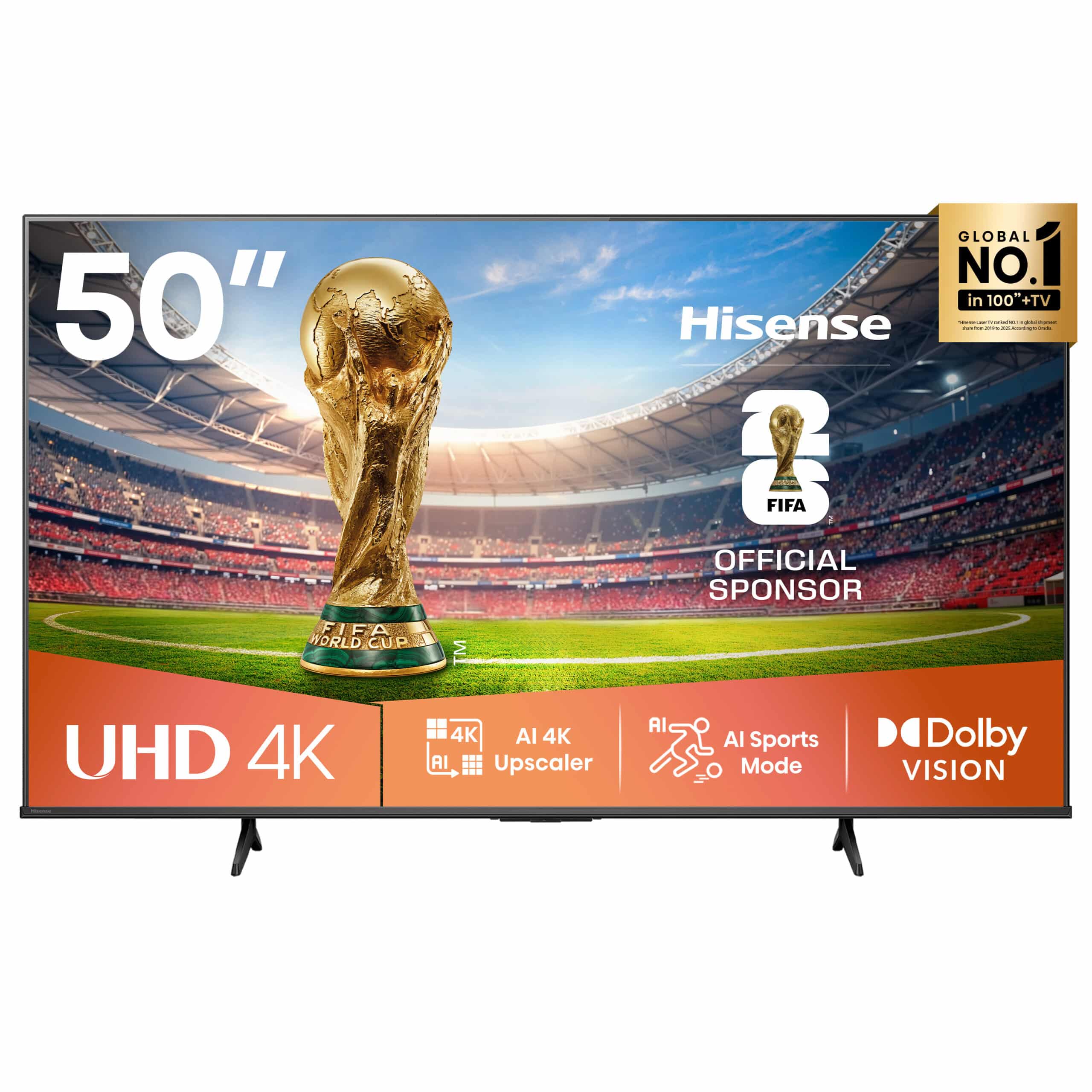 Hisense 50A6Q | 50″ UHD 4K Smart TV